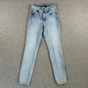 Diol Deluxe Jeans Womens Skinny Light‎ Wash Denim Pants High Rise Size 36 Brazil